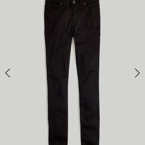Madewell 29T black skinny jeans